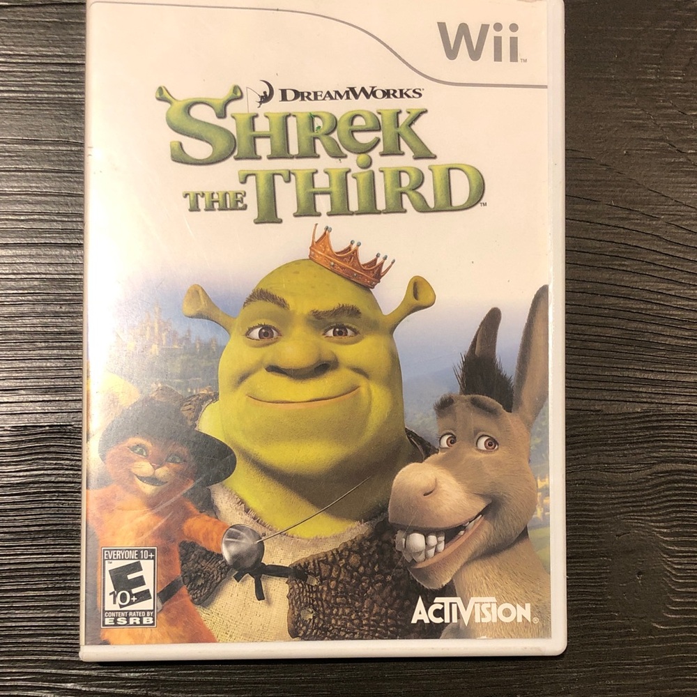 Shrek The Third Wii Game